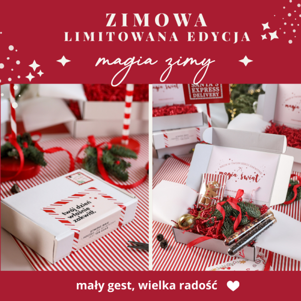 Zestaw prezentowy BloomiGIFT "Magia Zimy"