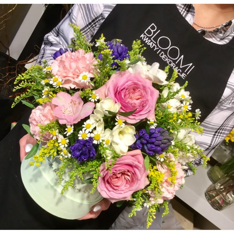 ZAPACH HIACYNTÓW matowy flowerbox XL