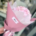 Piękny, duży bukiet różowych hortensji na baby shower i nie tylko